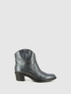 Botins Texanas em Antracite